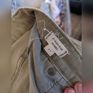 Madewell high rise 9"skinny jean